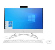 Моноблок 21,5'' HP 22-df0018ur AiO 14P57EA J5040/4GB/256GB SSD/FHD/noDVD/Internal Graphics/Cam/WiFi/Win10/snow white