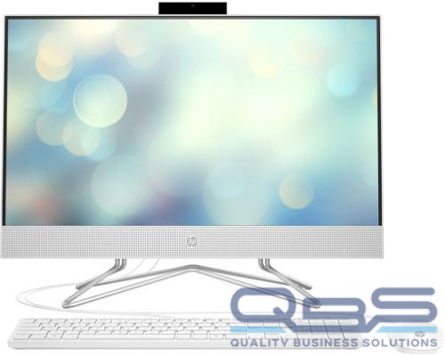 Моноблок 23.8 HP 24-df0029ur 14Q00EA J4025/4GB/128GB SSD/FHD/Intel Internal Graphics/noDVD/kbd mouse wired/Cam/FreeDos/snow white купить QBS.ru