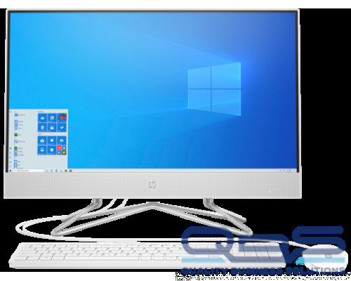 Моноблок 23.8 HP 24-df0032ur 14Q03EA Pentium J5040/4GB/128GB SSD/FHD/Intel Internal Graphics/noDVD/kbd mouse wired/Cam/snow white/Win10 купить QBS.ru