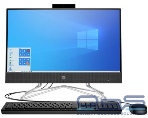 Моноблок 21,5 HP 22-df0059ur/s 1G1B6EA Ryzen 3 3250U/8GB/1TB/256GB SSD/FHD/noDVD/AMD Int/Dos/black купить QBS.ru