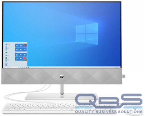 Моноблок 23.8 HP Pavilion A 24-k0006ur 1Y2H5EA Ryzen3-4300U/4GB/256GB SSD/FHD/AMD Integrated Graphics/no DVD/kbd-mouse wired/Cam/Win10/white купить QBS.ru