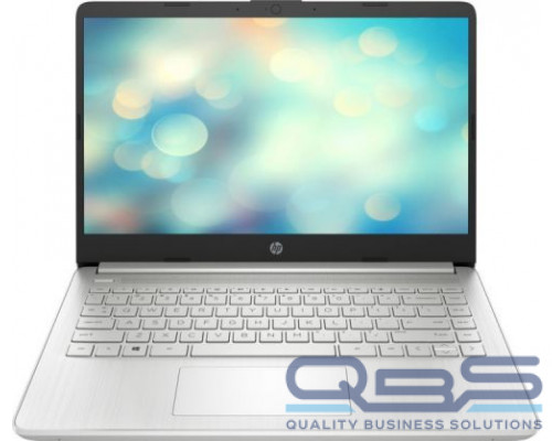Ноутбук HP 14s-fq1013ur 3B3M9EA Ryzen 7 5700U/16GB/512GB SSD/14 FHD IPS/Radeon graphics/backlight/DOS/natural silver купить QBS.ru