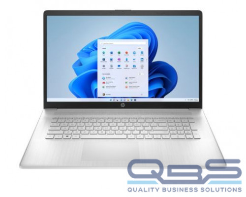 Ноутбук HP Laptop 17-cn0112ur 61R57EA I3-1125G4/8GB/512GB SSD/UHD Graphics/17.3 FHD/FPR/Win11Home/Natural silver купить QBS.ru