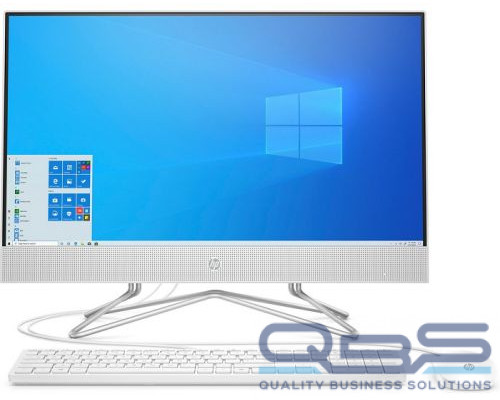 Моноблок 23.8 HP 24-df1063ur 5D1Z9EA i3-1125G4/8GB/256GB SSD/UHD graphics/noDVD/1920x1080/USB kbd/USB mouse/WiFi/BT/cam/Win11Home/snow white купить QBS.ru