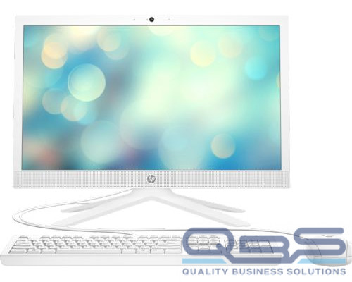 Моноблок 20,7 HP 21-b0065ur NT 5D238EA i3-1005G1/8GB/512GB SSD/UHD Graphics/FHD/noDVD/USB kbd/mouse/VGA/cam/Win11Home/snow white купить QBS.ru