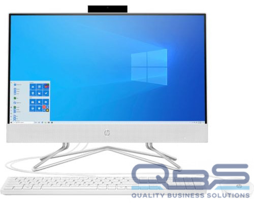 Моноблок 23.8 HP 22-df1051ur 496X3EA i5-1135G7/8GB/512GB SSD/Iris Xe Graphics/noDVD/kbd/mouse wired/cam/Win10Home/snow white купить QBS.ru