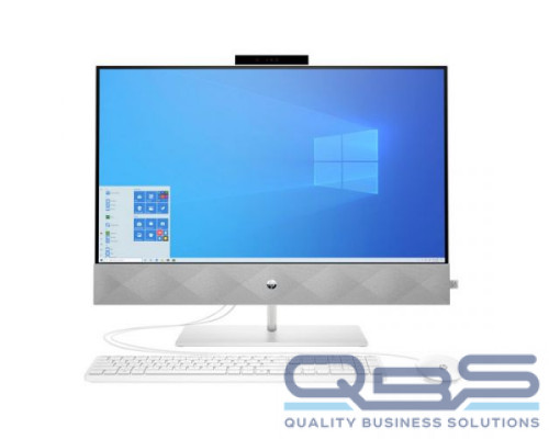 Моноблок 23.8 HP Pavilion 24-k0039ur 496Z1EA i3-10300T/8GB/256GB SSD/GeForce MX350 2GB/FHD/noDVD/USB kbd/USB mouse/WiFi/BT/cam/Win10Home/white купить QBS.ru