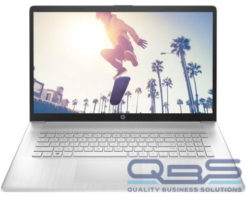Ноутбук HP 17-cp0098ur 4E2H1EA R5-5500U/8GB/512GB SSD/Radeon Graphics/17.3 FHD/FreeDOS/серебристый купить QBS.ru
