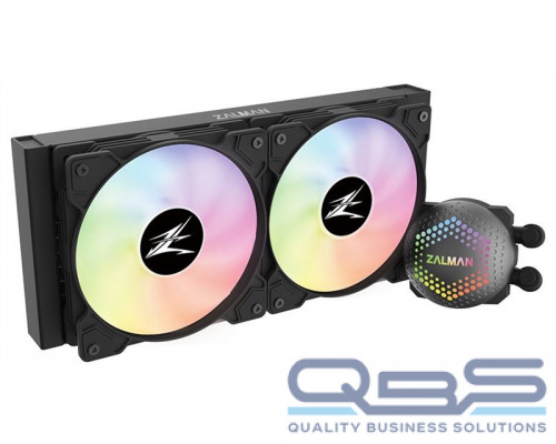 Система водяного охлаждения Zalman CPU Liquid Cooler 240mm, BK купить QBS.ru