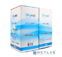 Кабель SkyNet Кабель UTP indoor 4x2x0,48, медный, FLUKE TEST, кат.5e, однож., (305м) box, серый CSS-UTP-4-CU
