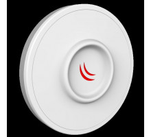 Точка доступа MikroTik Disc Lite5 ac with 21dBi 5GHz antenna, Dual Chain 802.11ac wireless, 716MHz CPU, 256MB RAM, 1 x Gigabit LAN, POE, PSU, pole mount, RouterOS L3