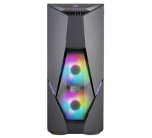 Корпус Cooler Master MasterBox K500, 2xUSB3.0, 2xARGB fan, 1x120fan, Tempered glass side panel, w/o PSU, Black, ATX