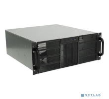 Корпус Procase RE411-D0H17-E-55 Корпус 4U server case,0x5.25+17HDD,черный,без блока питания,глубина 550мм,MB EATX 12
