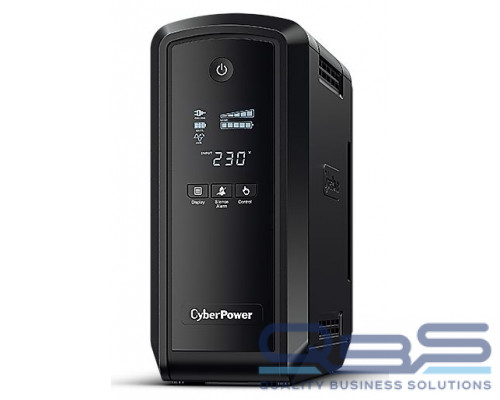 Источник бесперебойного питания Cyberpower CP900EPFCLCD Line-Interactive 900VA/540W USB/RJ11/45 (6 EURO) купить QBS.ru