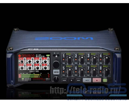Zoom F8n - портативный 10-трековый рекордер