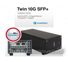 Sonnet Twin 10G SFP+ Thunderbolt 3 to Dual 10 Gigagit Ethernet Adapter