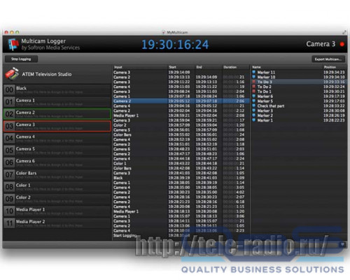 Softron Multicam Logger