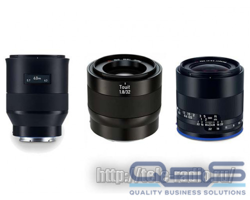 Zeiss - объективы для беззеркальных камер (E-mount)