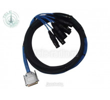 Avid DB25-XLRF DigiSnake 4'
