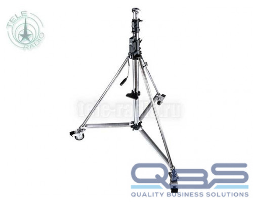 Стойка с редукторной колонной KUPO 484 HEAVY DUTY WIND-UP STAINLESS STEEL STAND