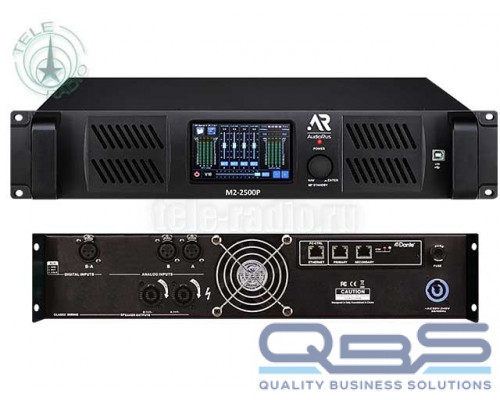 AudioRus M2-2500P Dante — Усилитель мощности