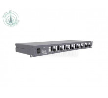 8 канальный микрофонный усилитель Les DS-812ASFT