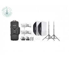 Комплект светодиодных осветителей Godox LITEMONS LA300Bi K2