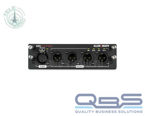 Карта AES3 Allen&Heath DLIVE-M-DL-AES2I8O-A