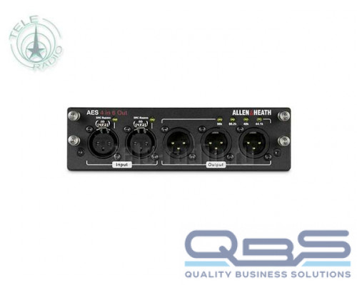Карта AES3 Allen&Heath DLIVE-M-DL-AES4I6O-A