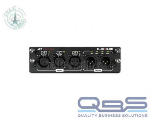 Карта AES3 Allen&Heath DLIVE-M-DL-AES6I4O-A