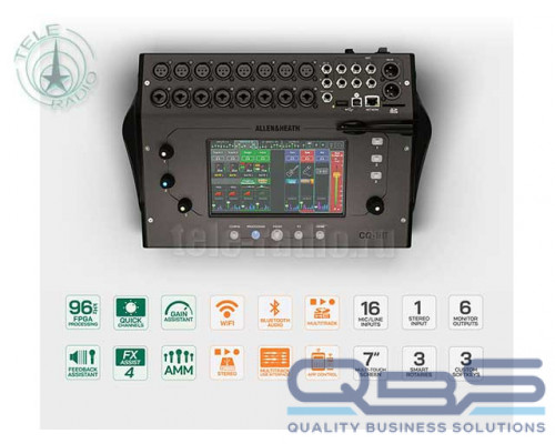 Цифровой микшерный пульт Allen & Heath CQ18T