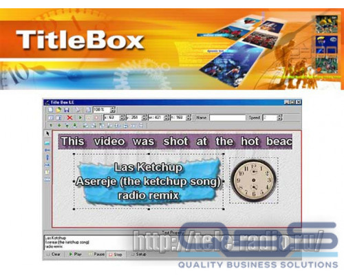 Playbox TitleBox