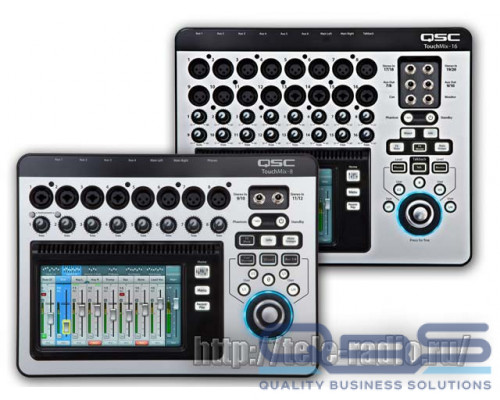 QSC TouchMix - компактные  цифровые микшеры