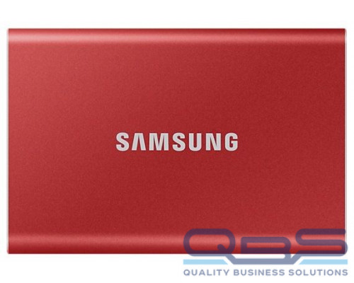 Твердотельный накопитель SSD Samsung T7 External 500Gb RED USB 3.2 (MU-PC500R/WW ) 1year купить QBS.ru