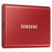 Твердотельный накопитель SSD Samsung T7 External 500Gb RED USB 3.2 (MU-PC500R/WW ) 1year купить QBS.ru