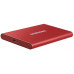 Твердотельный накопитель SSD Samsung T7 External 500Gb RED USB 3.2 (MU-PC500R/WW ) 1year купить QBS.ru