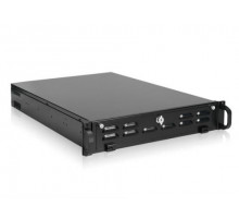 Корпус серверный 2U Procase PI200L-B-0 сталь 1.6мм, черный, без блока питания 2U, глубина 660мм, MB 12"x13"