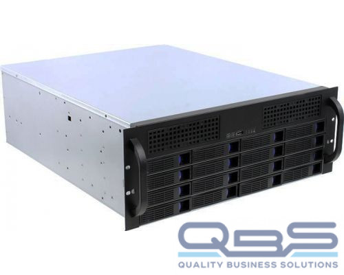 Корпус серверный 4U Procase ES416S-SATA3-B-0 16 SATA3/SAS 6Gb hotswap HDD, черный, без блока питания, глубина 550мм, MB 9.6x12 купить QBS.ru