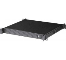 Корпус серверный 1U Procase UM136-B-0 rear/front-access, черный, без блока питания, глубина 360мм,  MB 9.6"x9.6"