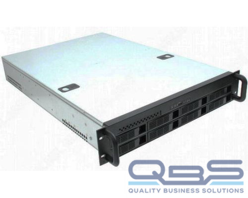 Корпус серверный 2U Procase ES208-SATA3-B-0 (8 SATA II/SAS hotswap HDD), черный, без блока питания, глубина 650мм, MB 12x13 купить QBS.ru