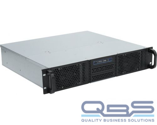 Корпус серверный 2U Procase EM204-B-0 черный, без блока питания, глубина 400мм, MB 12x9.6 купить QBS.ru
