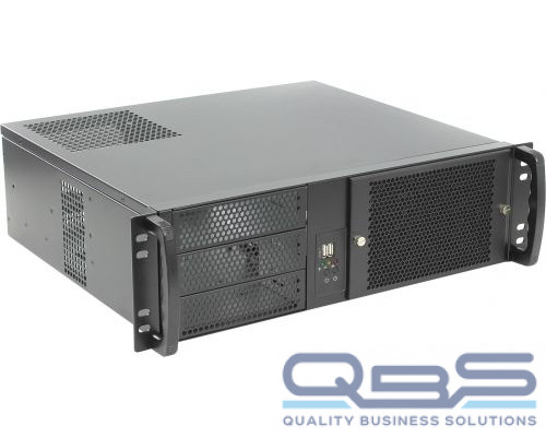 Корпус серверный 3U Procase EM338F-B-0 съемный фильтр, черный, без блока питания, глубина 380мм, MB 12x9.6 купить QBS.ru