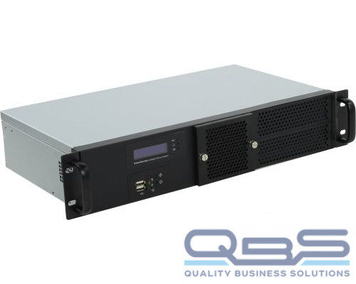 Корпус серверный 2U Procase GM225F-B-0 черный, панель управления, без блока питания, глубина 250мм, MB 6.7x6.7 купить QBS.ru
