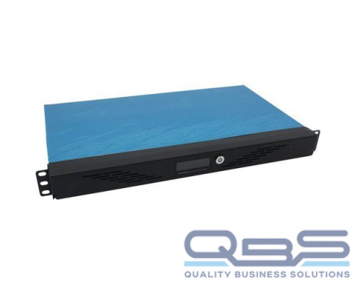 Корпус серверный 1U Procase GM125DF-B-0 черный, без БП, панель управления, дверца купить QBS.ru