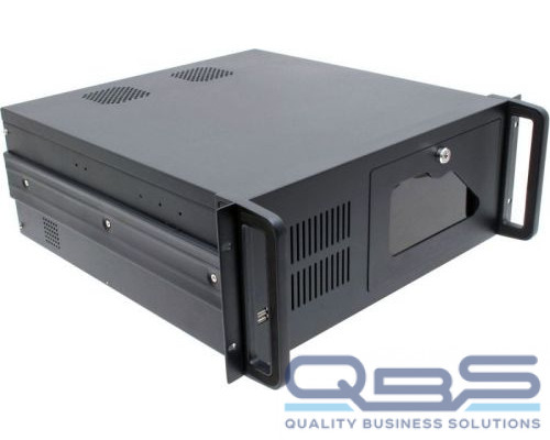 Корпус серверный 4U Procase EB445-B-0 черный, дверца, без БП, глубина 450мм, MB 12x9.6 купить QBS.ru