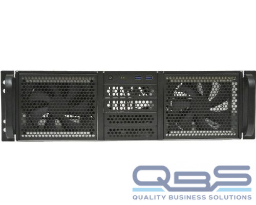 Корпус серверный 3U Procase RE306-D0H14-C-48 14*3,5 int ,черный,без блока питания,глубина 480мм,MB CEB 12x10.5 купить QBS.ru