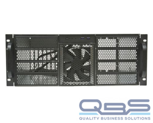 Корпус серверный 4U Procase RE411-D8H5-E-55 8x5.25 ext+5*3,5 int ,черный, без блока питания,глубина 550мм,MB EATX 12x13 купить QBS.ru