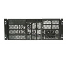Корпус серверный 4U Procase RE411-D9H3-E-55 черный, 9x5.25+3HDD, без БП, глубина 550мм,MB EATX 12"x13"