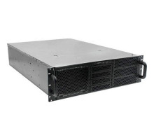 Корпус серверный 1U Procase EB155-B-0 черный, без блока питания, глубина 550мм, MB 12"x9.6"