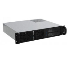 Корпус серверный 2U Procase RM238-B-0 черный, без блока питания, глубина 380мм, MB 9.6"x9.6"